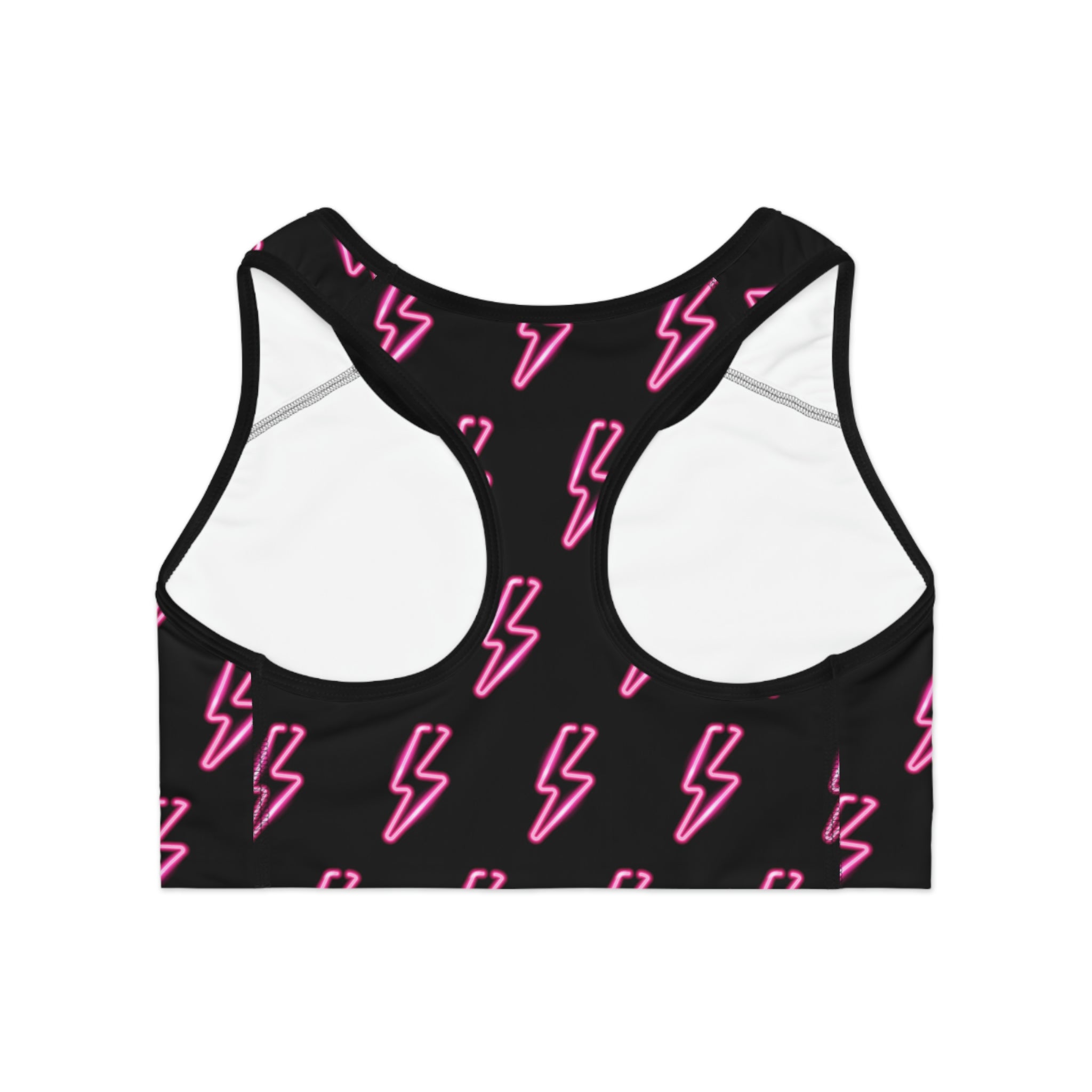 Neon Pink Empower Sports Bra
